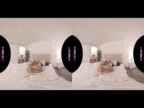 ❤️ PORNBCN VR दोन तरुण लेस्बियन 4K 180 3D व्हर्च्युअल रिअॅलिटीमध्ये खडबडीत जागे झाले जिनिव्हा बेलुची कॅटरिना मोरेनो ️❌ लिंग ❌